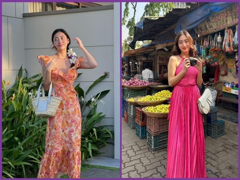 Váy liền thân dáng suông