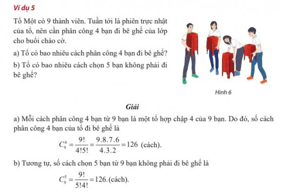 Ví dụ về tổ hợp
