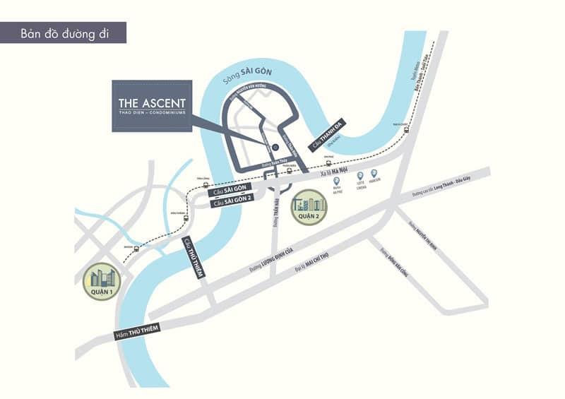 Vị trí Căn hộ Ascent Lakeside