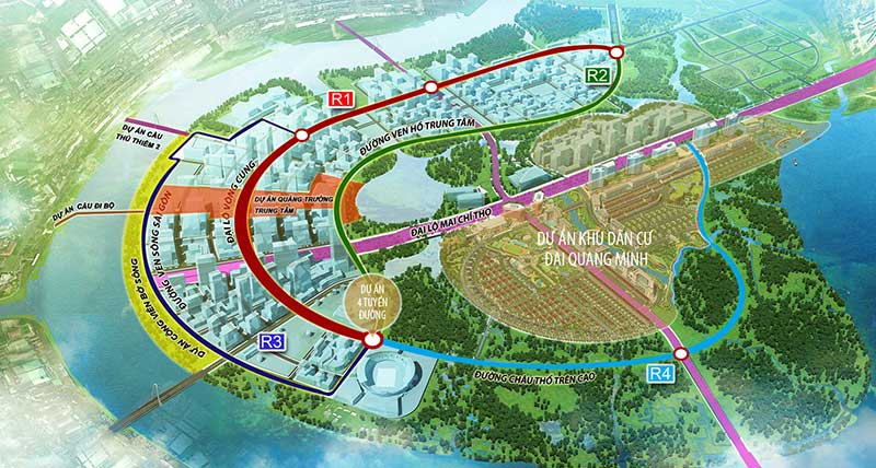 Vị trí Căn hộ Empire City