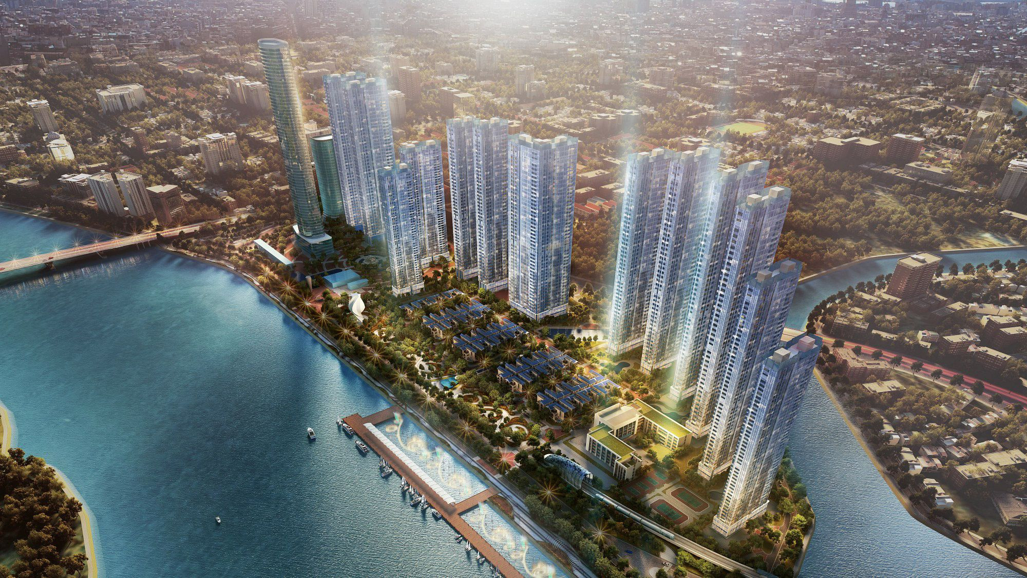 Vị trí đẹp của Grand Marina Saigon