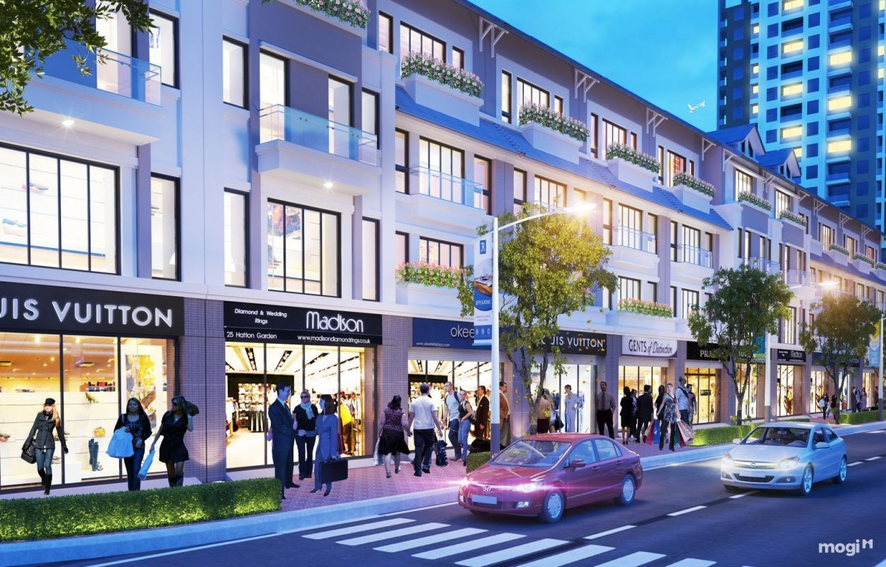Vị trí đẹp của shophouse Vinhomes Đan Phượng