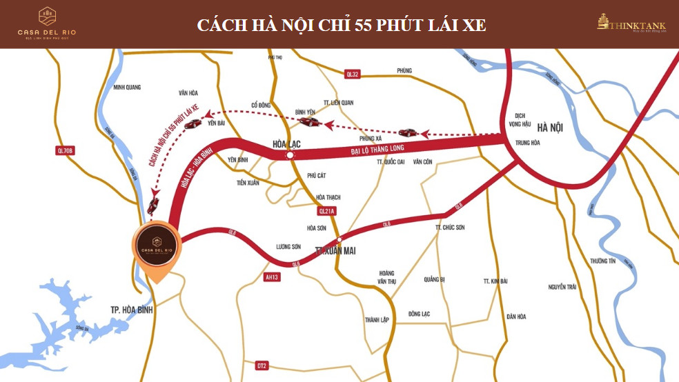 Vị trí dự án Casa Del Rio