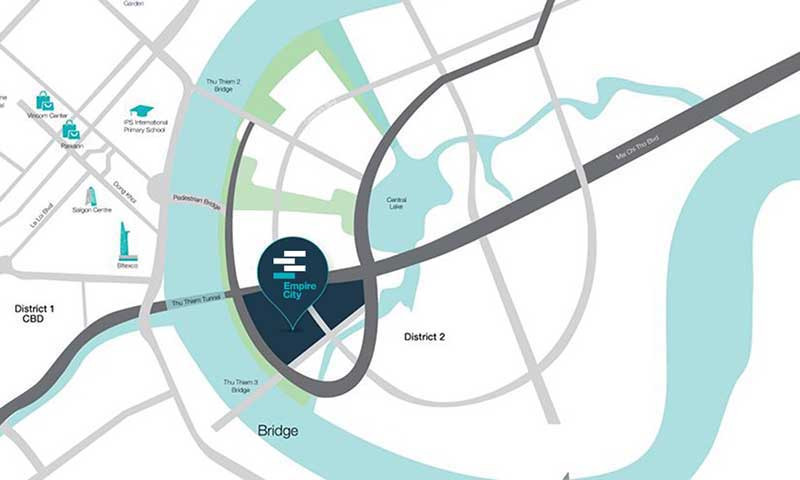 Vị trí dự án Empire City