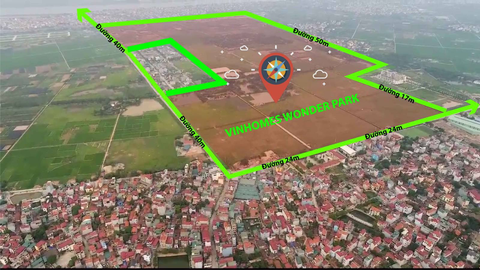 Vị trí dự án Vinhomes Đan Phượng
