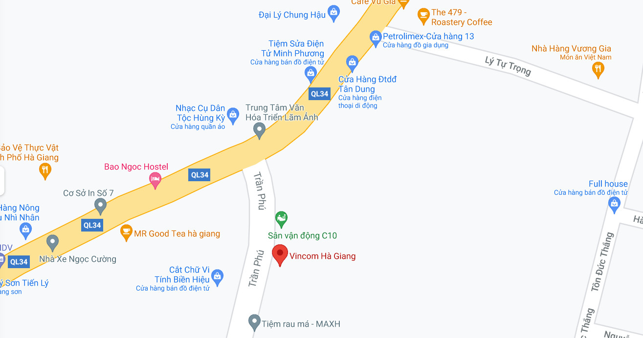 Vị trí dự án Vinhomes Hà Giang