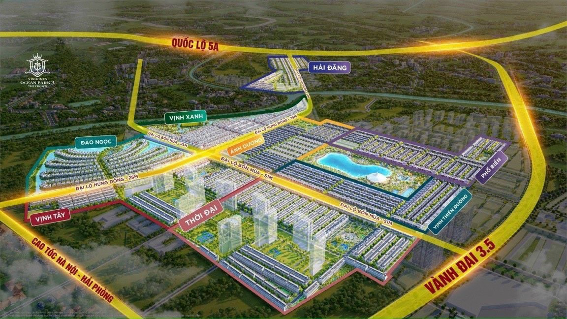 Vinhomes The Crown Đại An Hưng Yên – Thông Tin Chi Tiết 2022