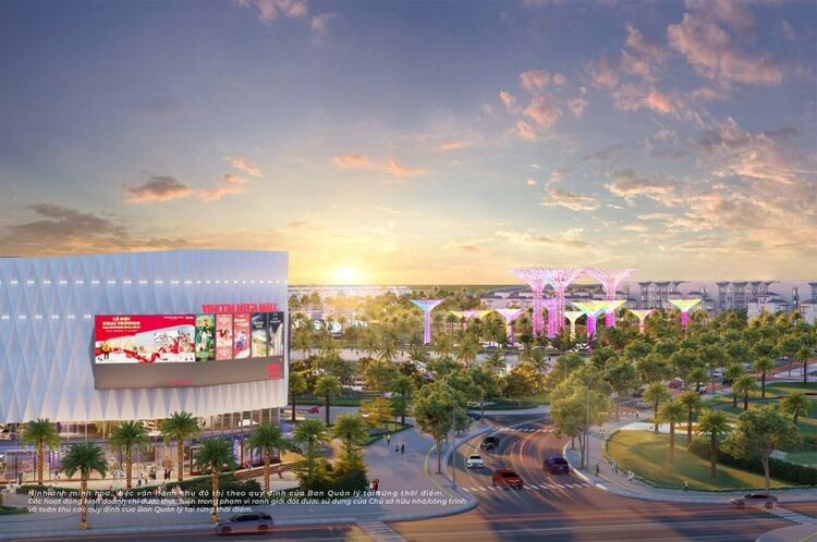 Vị trí Glory Heights ngay liền kề Vincom Mega Mall -Vincom lớn nhất miền Nam