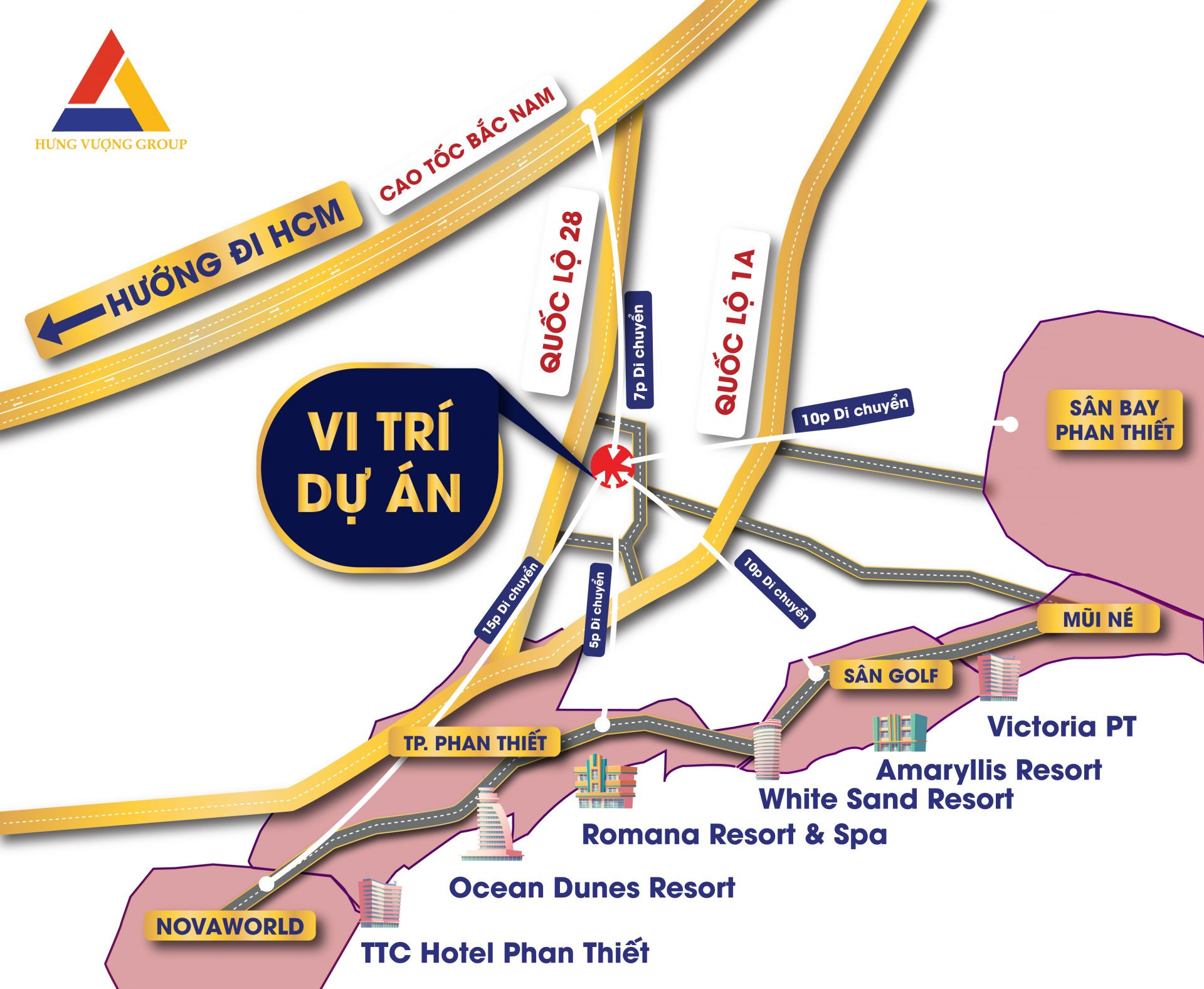 Vị trí Khu dân cư Nam An Eco Town