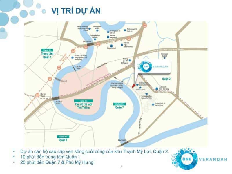 Vị trí One Verandah