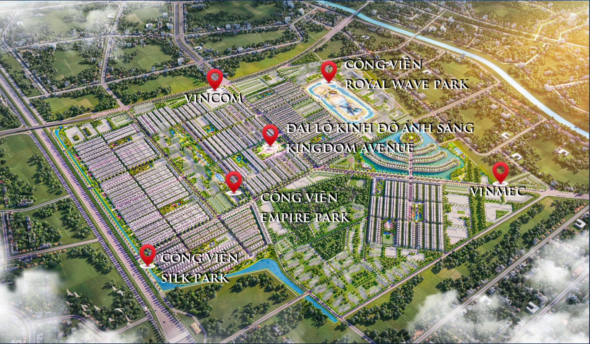Vị trí Vinmec Vinhomes Ocean Park 2