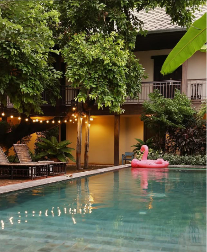 Villa Bangkok Hotel mang đến không gian yên bình cho du khách