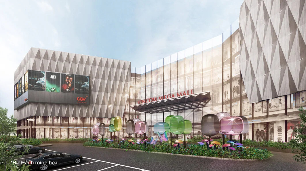 Vincom Mega Mall và Bệnh viện Vinmec Grand Park – Hai công trình kiến trúc hiện đại tại Vinhomes Grand Park