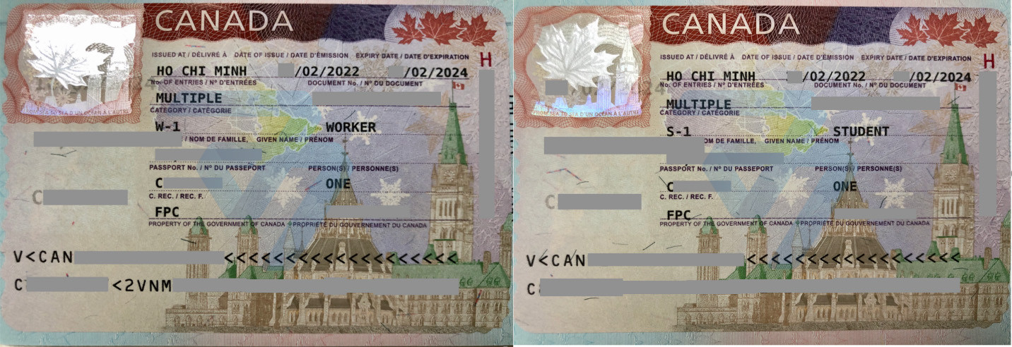 Visa Work Permit cho ứng viên &amp; Study Permit cho con