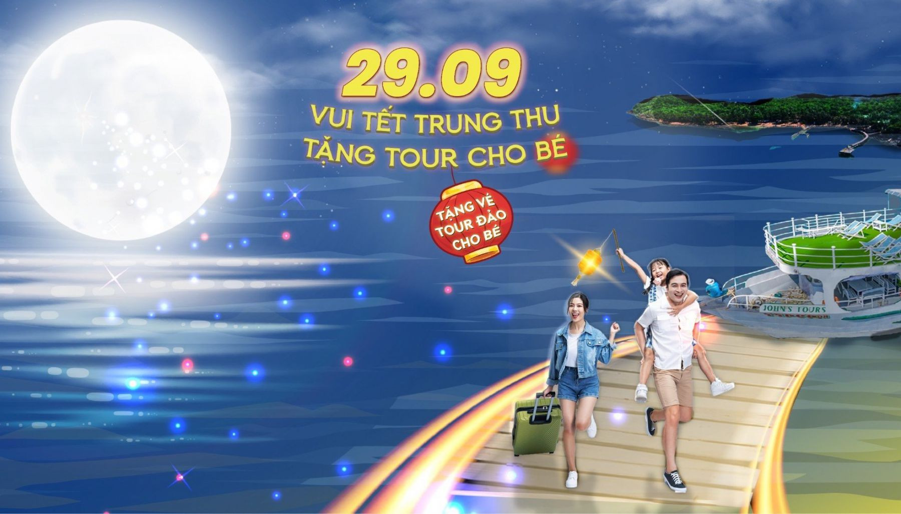 Vui Tết Trung Thu – Tặng Tour Cho Bé