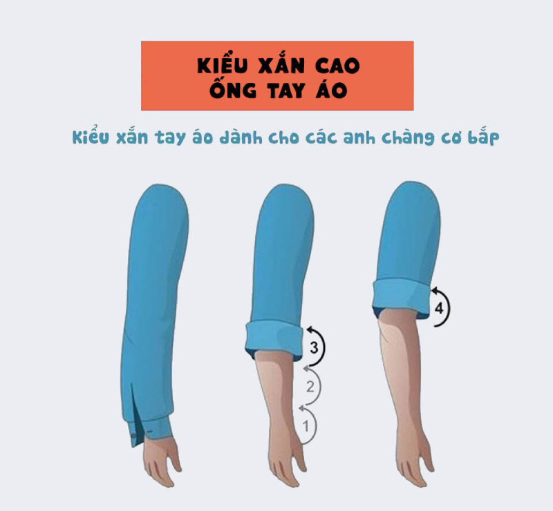 Xắn tay áo kiểu High Roller