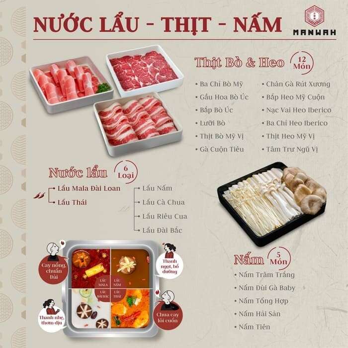 Xây dựng thực đơn nhà hàng để khách hàng dễ lựa chọn