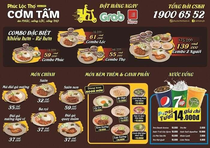 Xây dựng thực đơn