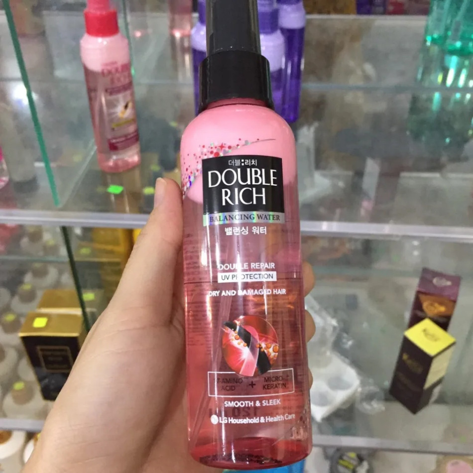 Xịt dưỡng tóc Double Rich