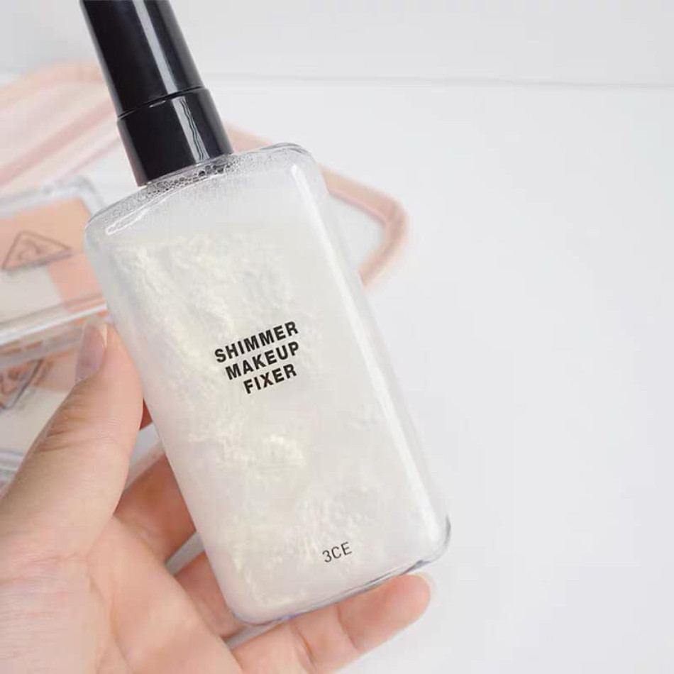 Xịt khoáng 3CE Shimmer Makeup Fixer